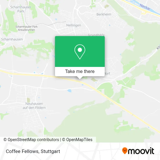 Coffee Fellows map
