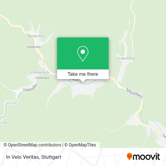 In Velo Veritas map
