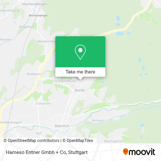 Hameso Entner Gmbh + Co map