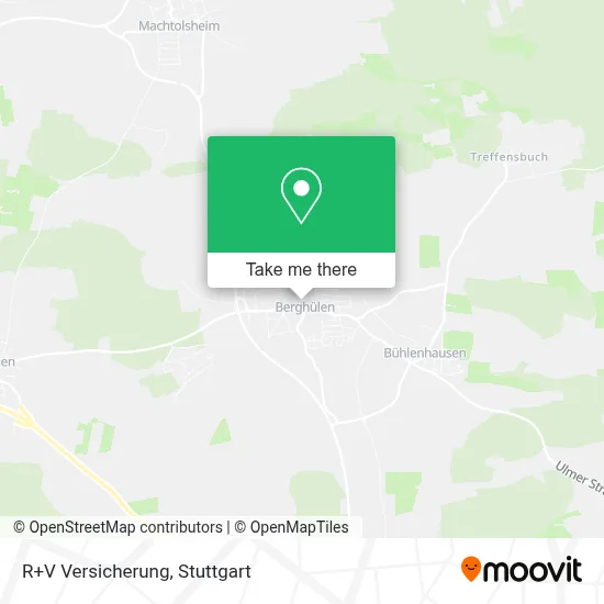 R+V Versicherung map