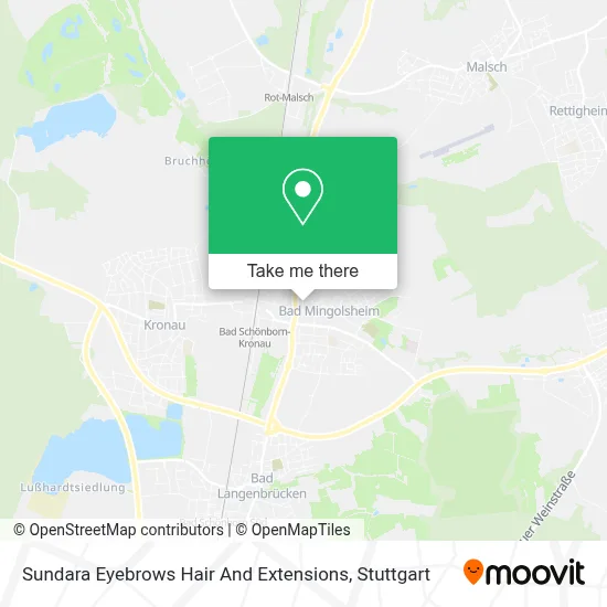 Sundara Eyebrows Hair And Extensions map