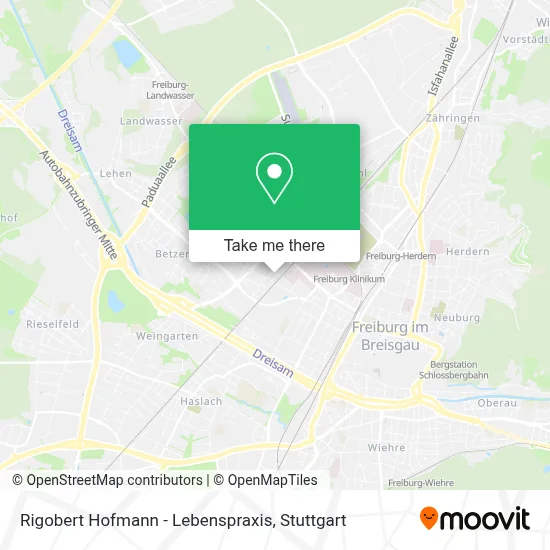 Rigobert Hofmann - Lebenspraxis map