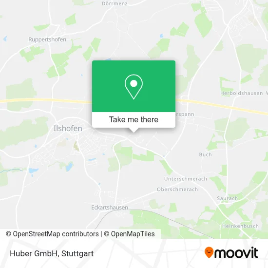 Huber Gmbh map
