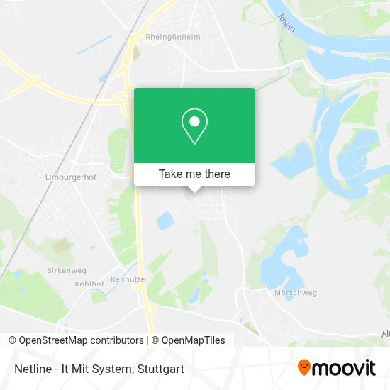 Netline - It Mit System map