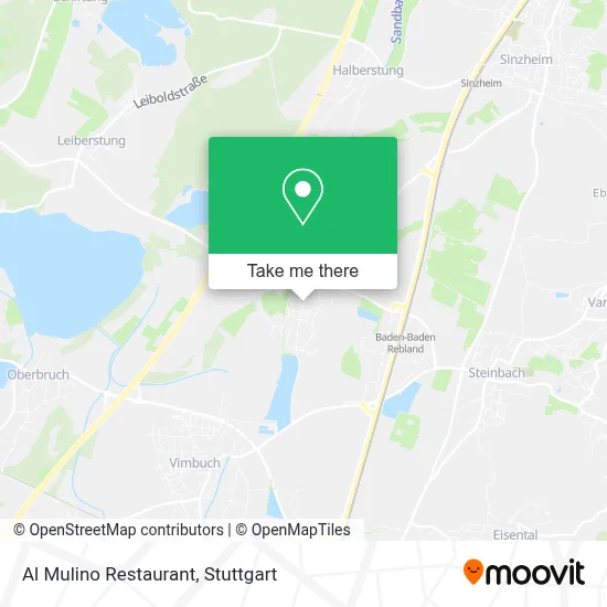 Ristorante Al Mulino map
