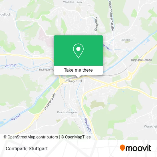 Contipark map