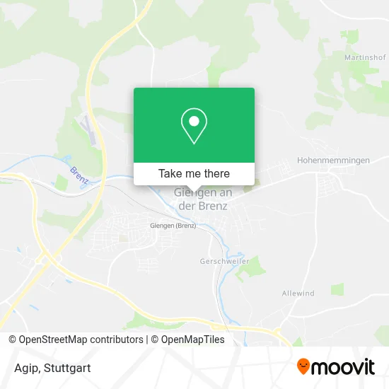 Agip map
