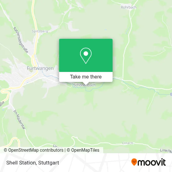 Shell Station map