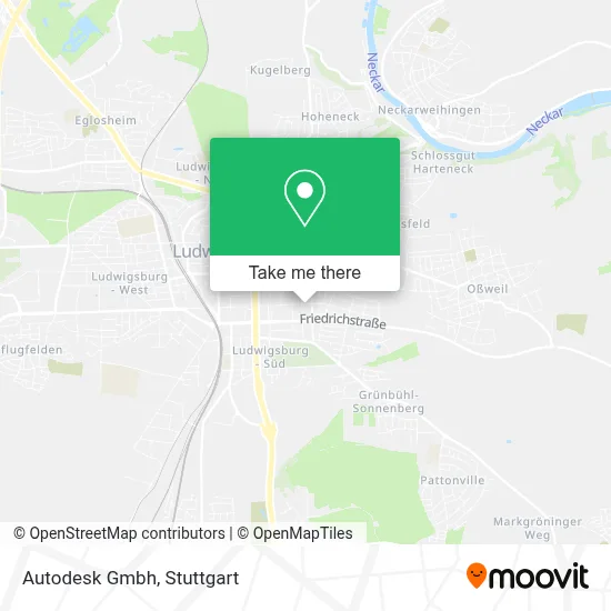 Autodesk Gmbh map