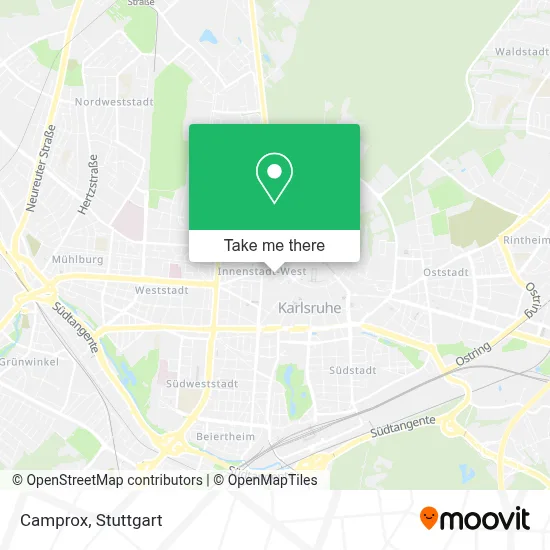 Camprox map