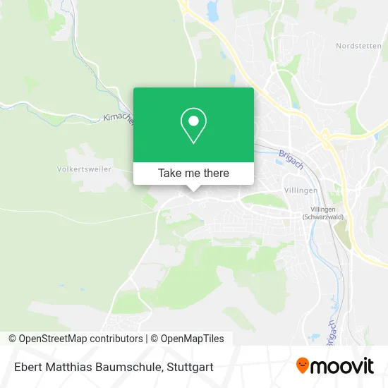Ebert Matthias Baumschule map