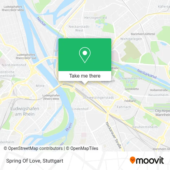 Spring Of Love map