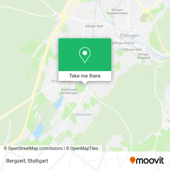 Bergzeit map