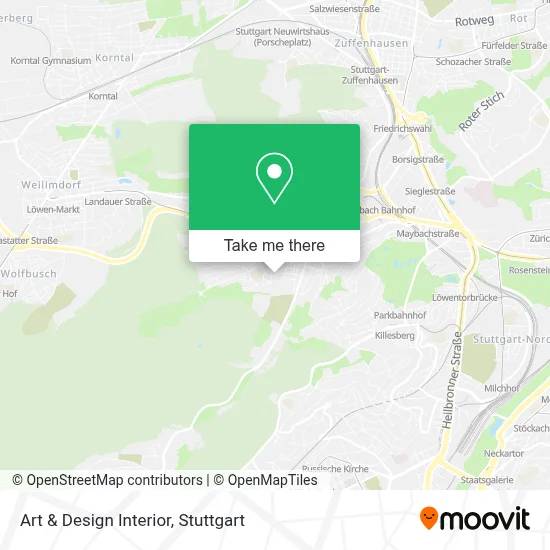 Art & Design Interior map