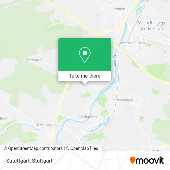 Sututtgart map