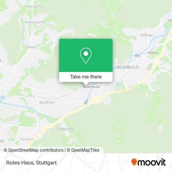 Rotes Haus map