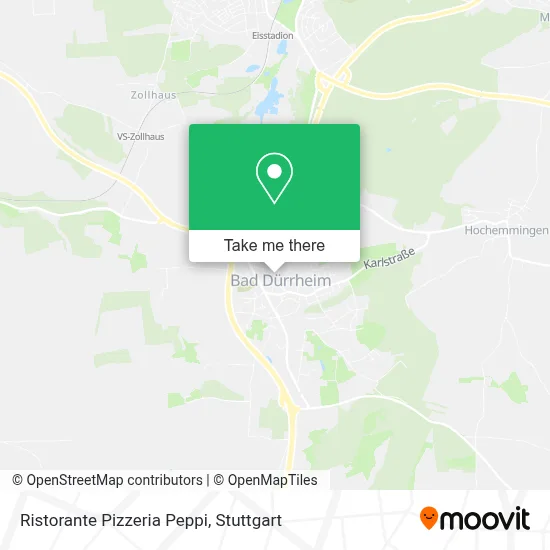 Ristorante Pizzeria Peppi map