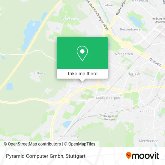 Pyramid Computer Gmbh map