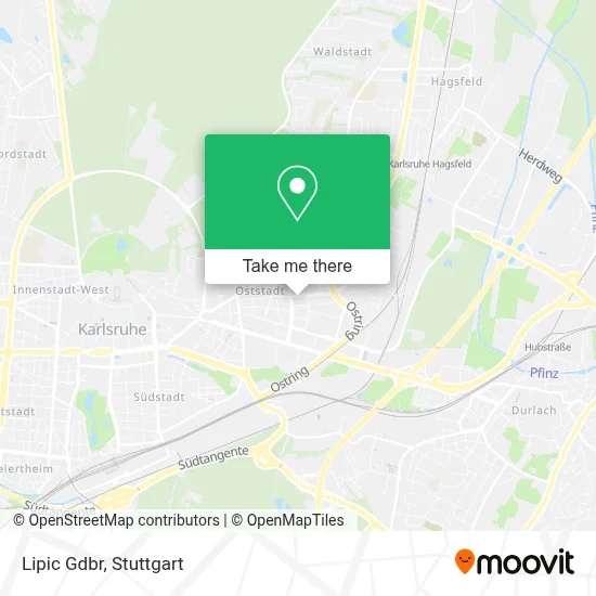 Lipic Gdbr map