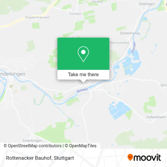 Rottenacker Bauhof map