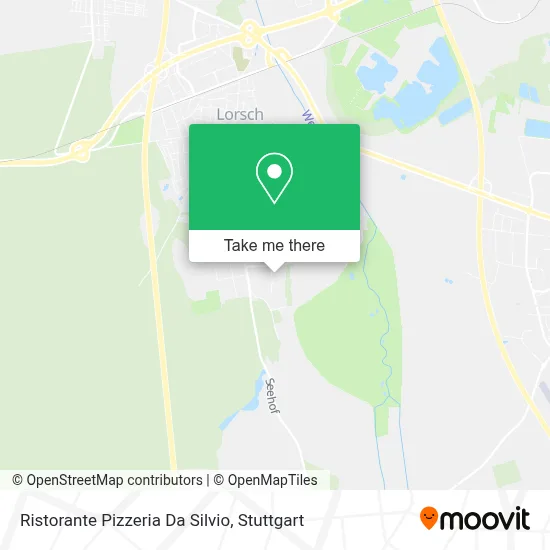 Ristorante Pizzeria Da Silvio map