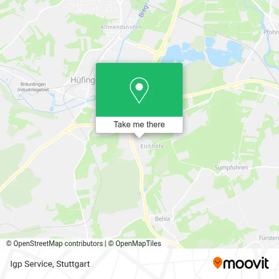 Igp Service map