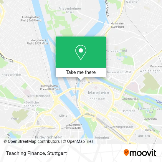 Teaching Finance map