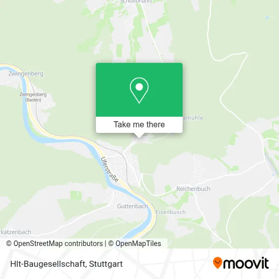 Hlt-Baugesellschaft map