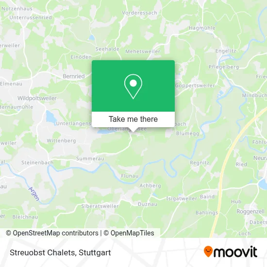 Streuobst Chalets map