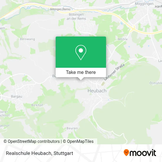 Realschule Heubach map