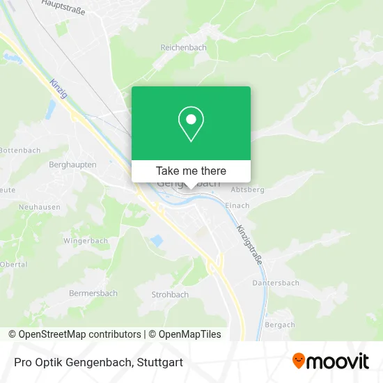 Pro Optik Gengenbach map