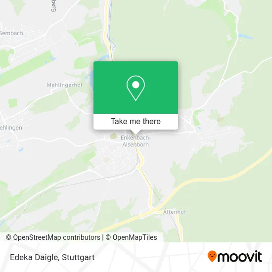 Edeka Daigle map