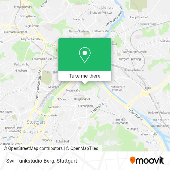 Swr Funkstudio Berg map