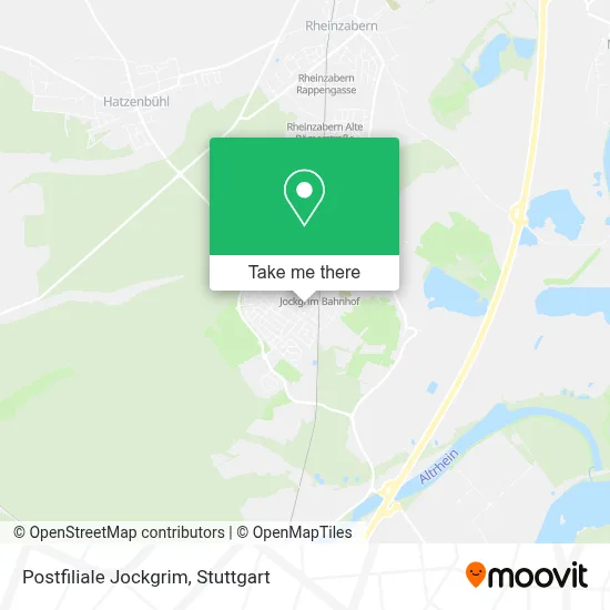 Postfiliale Jockgrim map