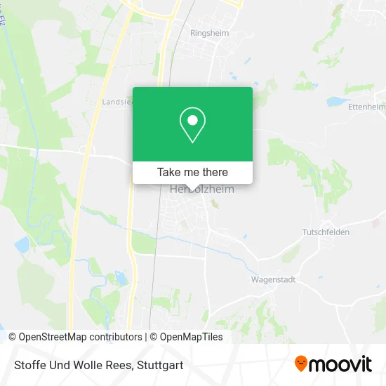 Stoffe Und Wolle Rees map