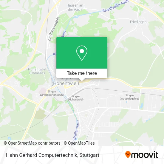 Hahn Gerhard Computertechnik map