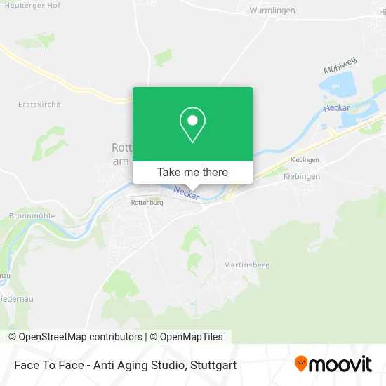 Face To Face - Anti Aging Studio map