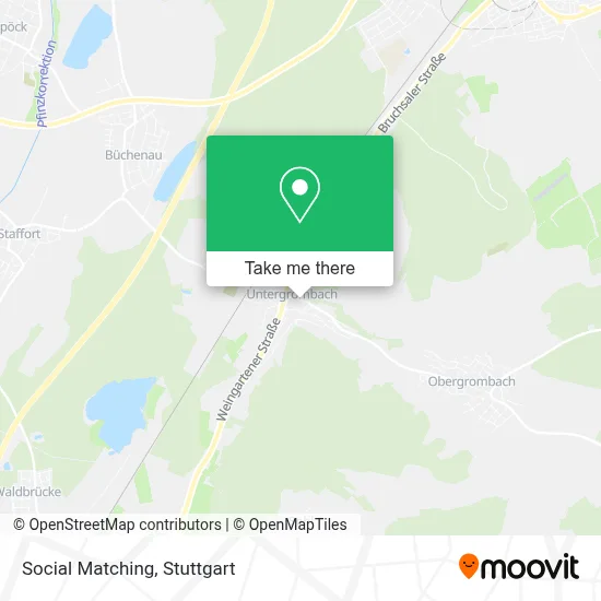 Social Matching map