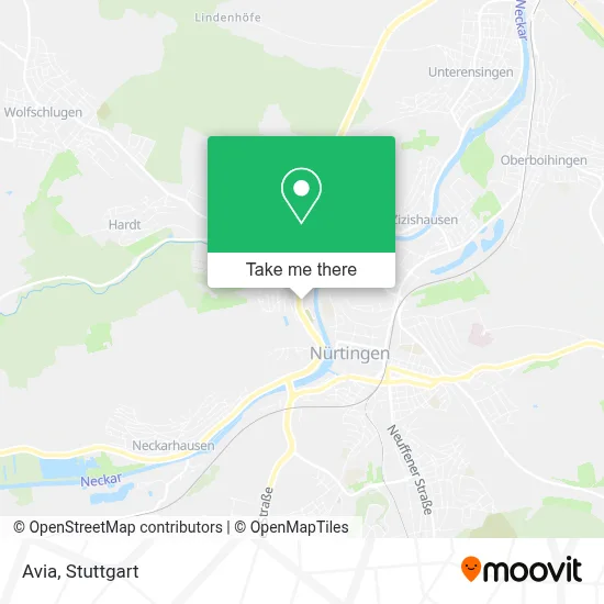 Avia map
