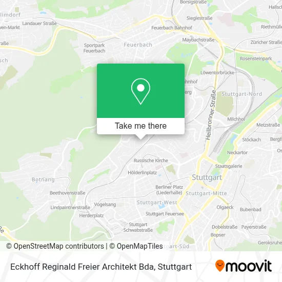Eckhoff Reginald Freier Architekt Bda map