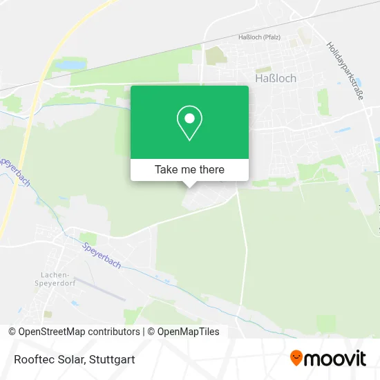 Rooftec Solar map
