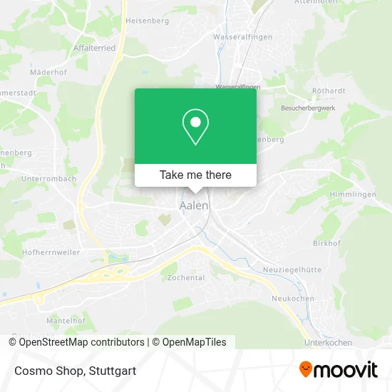Cosmo Shop map