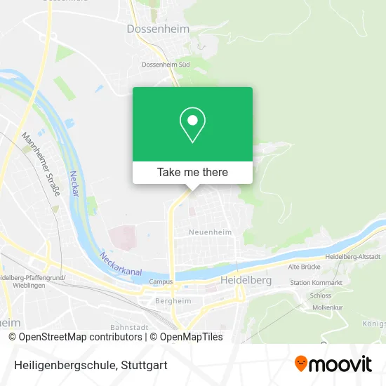 Heiligenbergschule map