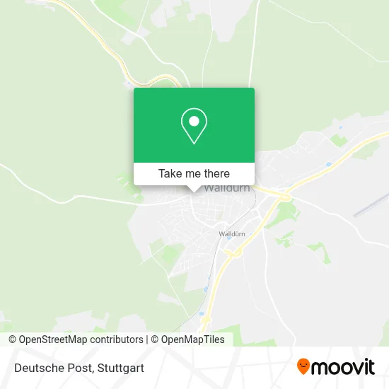 Deutsche Post map