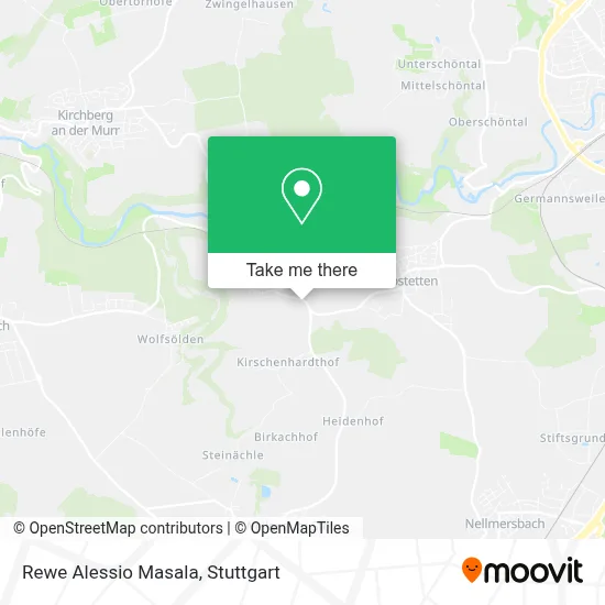 Rewe Alessio Masala map