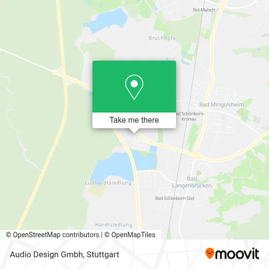 Audio Design Gmbh map