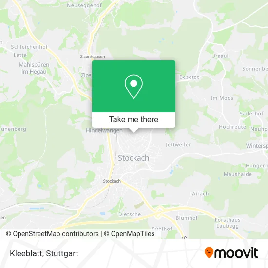 Kleeblatt map