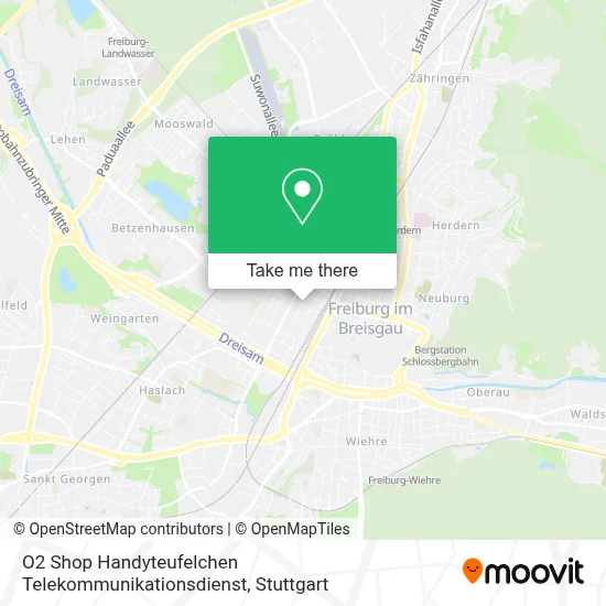 O2 Shop Handyteufelchen Telekommunikationsdienst map