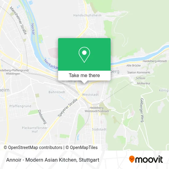 Annoir - Modern Asian Kitchen map