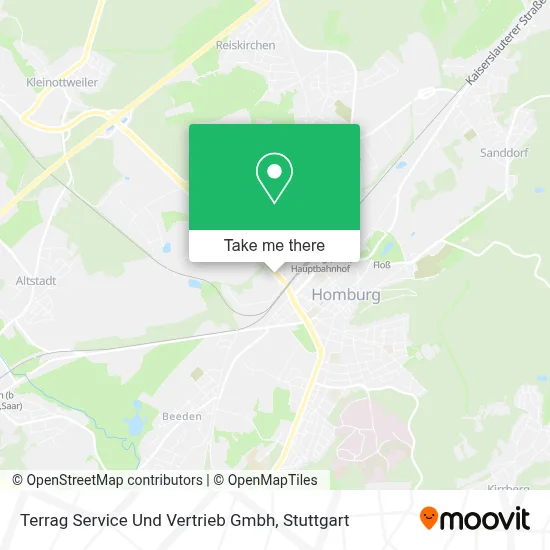 Terrag Service Und Vertrieb Gmbh map